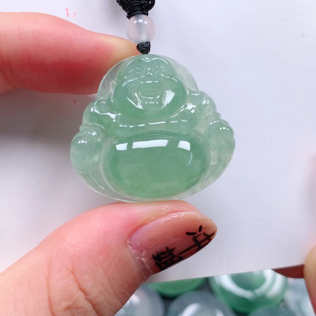 颈饰未镶嵌翡翠天然翡翠