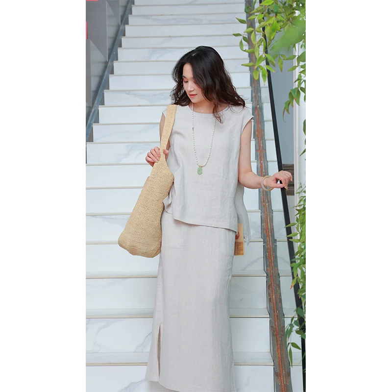 【线上专属】新中式马甲（25704324-天球）