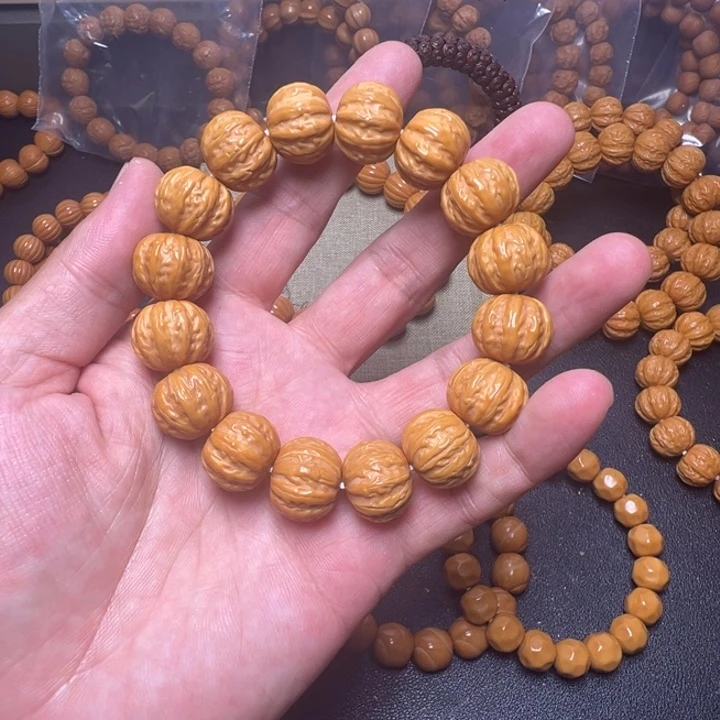 猴头核桃手串八棱16
