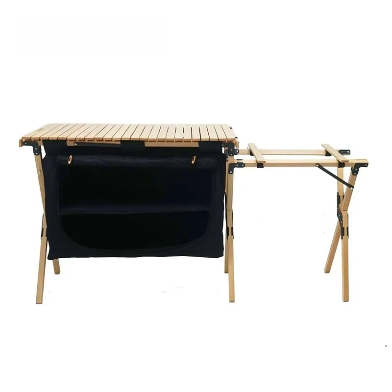 【韩国联名款】贵族露营折叠桌｜一秒展开 山野间的移动米其林