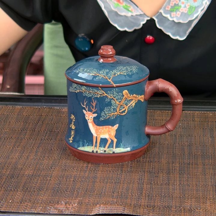 茶杯紫砂高货放漏