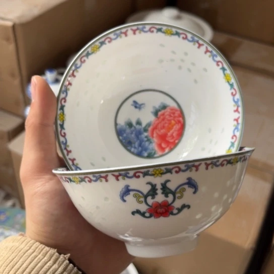 碗景德镇高温细白瓷