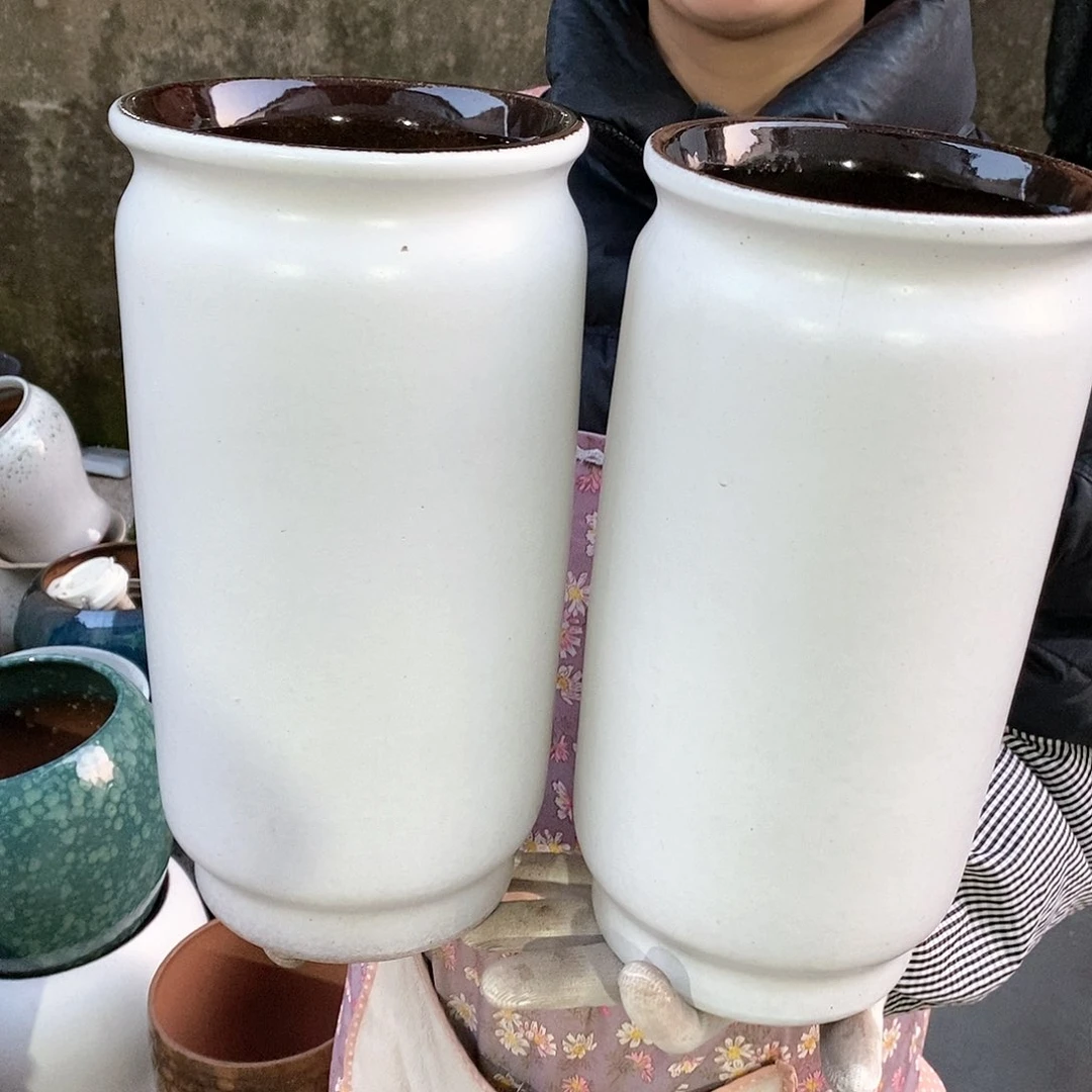 紫砂花盆正品口15高31