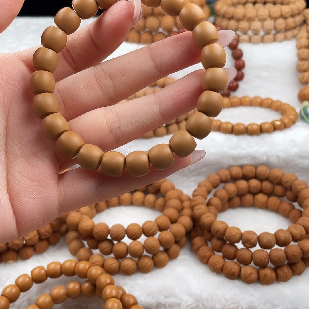 阳*全品无暇猴头手串