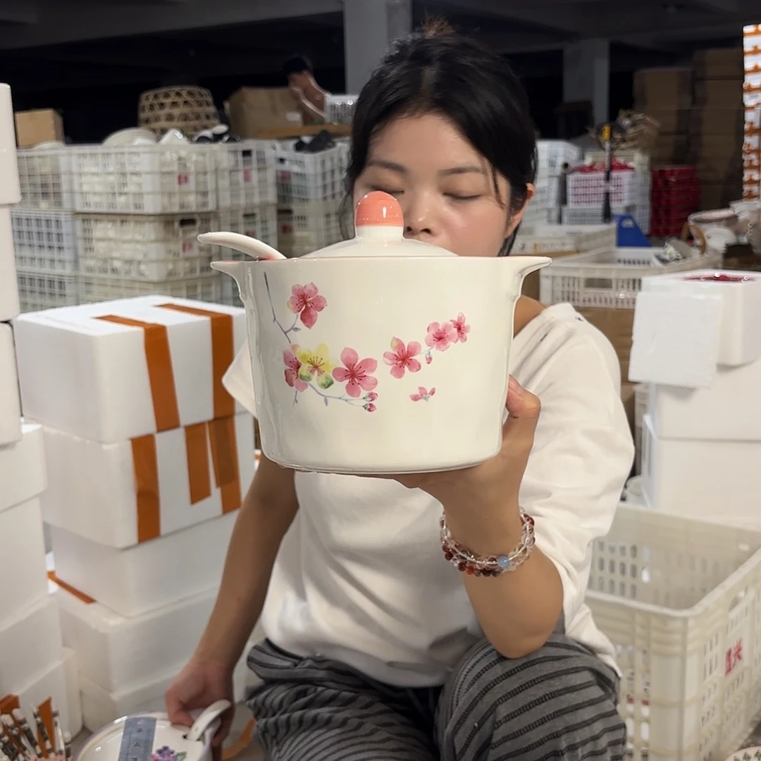 瓷微瑕陶瓷餐具釉下彩