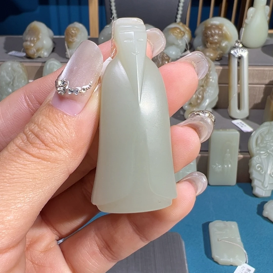 和田玉（糖玉）未镶嵌颈饰