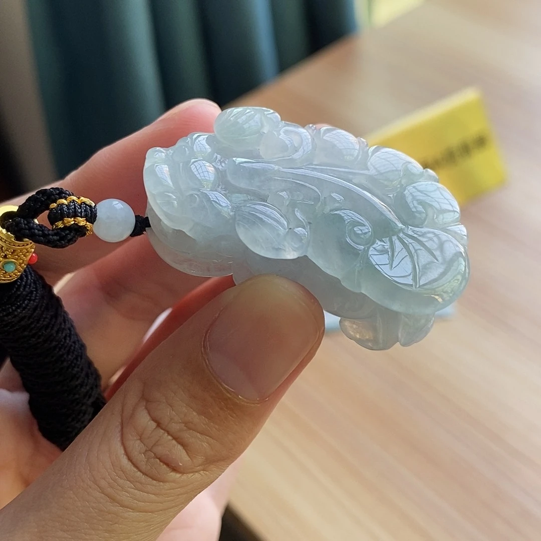 【闪购商品】颈饰未镶嵌翡翠天然缅甸A货翡翠