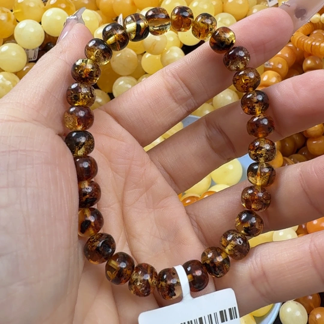 琥珀未镶嵌珠宝奇石