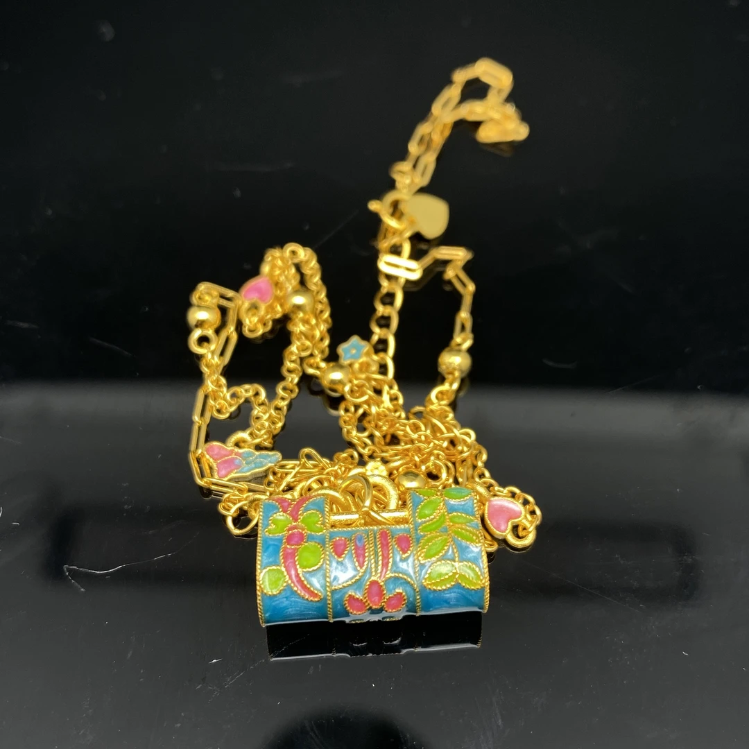 B0314GMD576银烧蓝项链