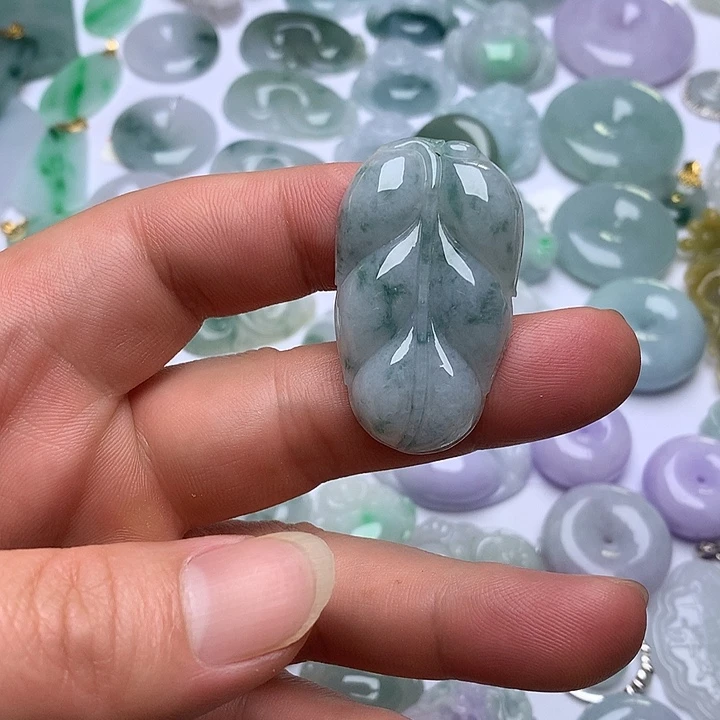 翡翠未镶嵌项圈天然翡翠