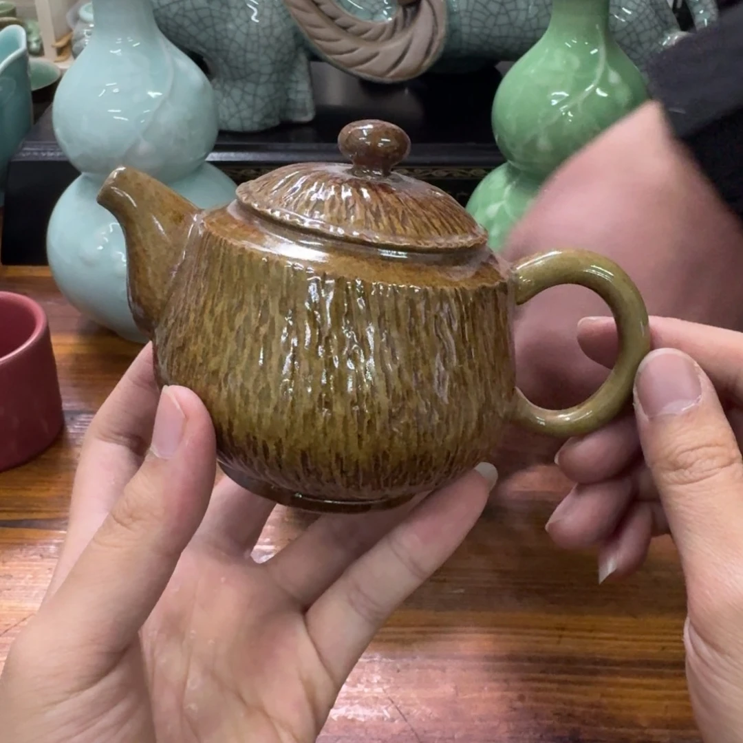 龙泉青瓷茶具微瑕7335