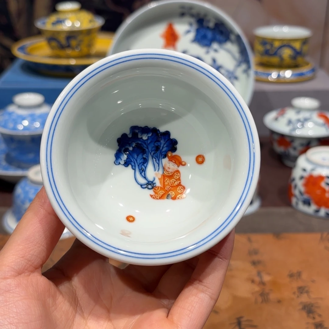 手工手绘陶瓷茶具
