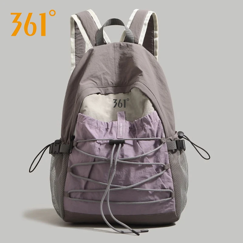 361°双肩包女士大容量轻盈便捷耐磨户外运动登山包高颜值时尚百搭商品图