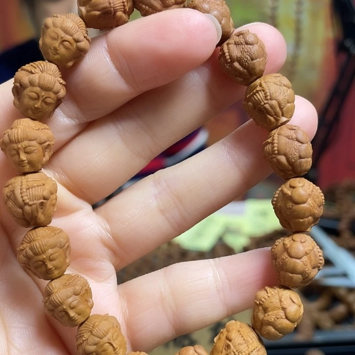 手串/手链橄榄核龙纹桃核