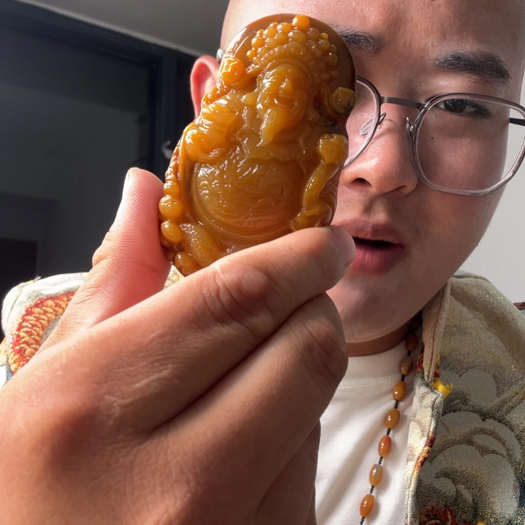 石英质玉（黄龙玉）未镶嵌黄龙玉༺****༻