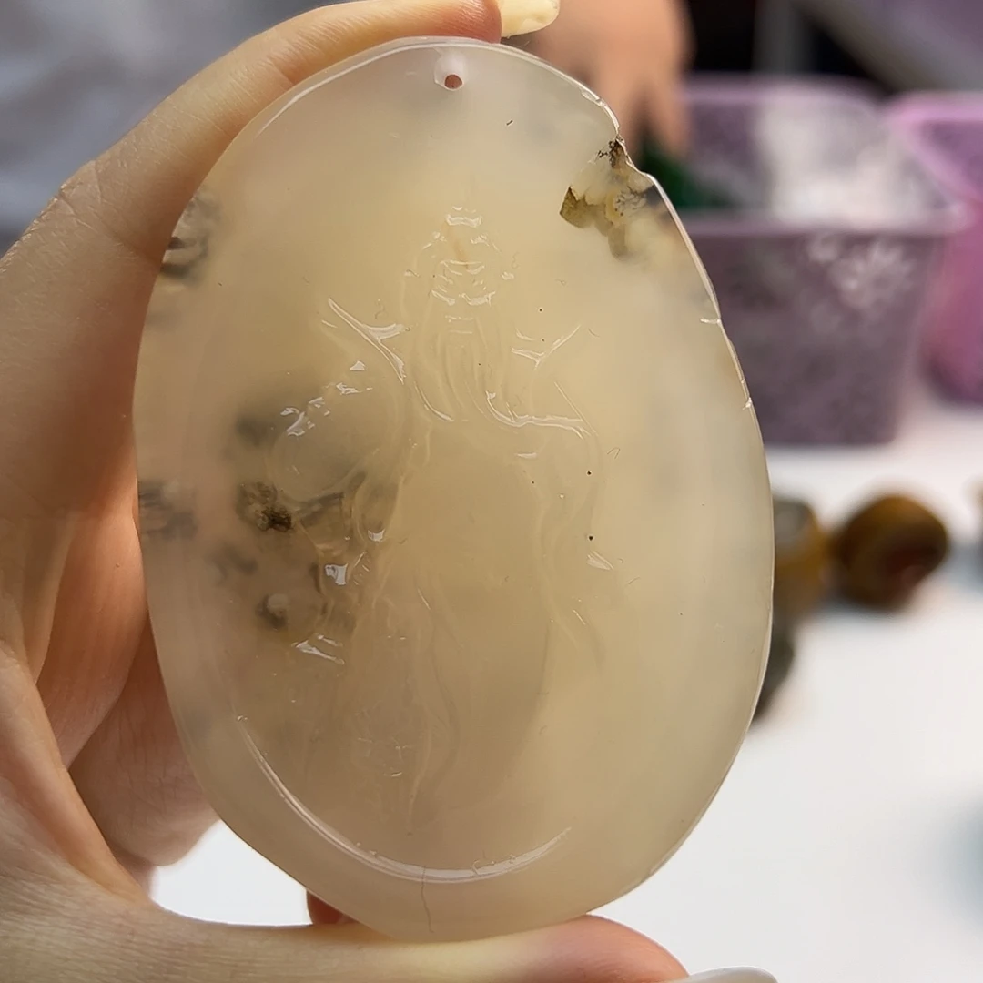 玛瑙/玉髓未镶嵌颈饰