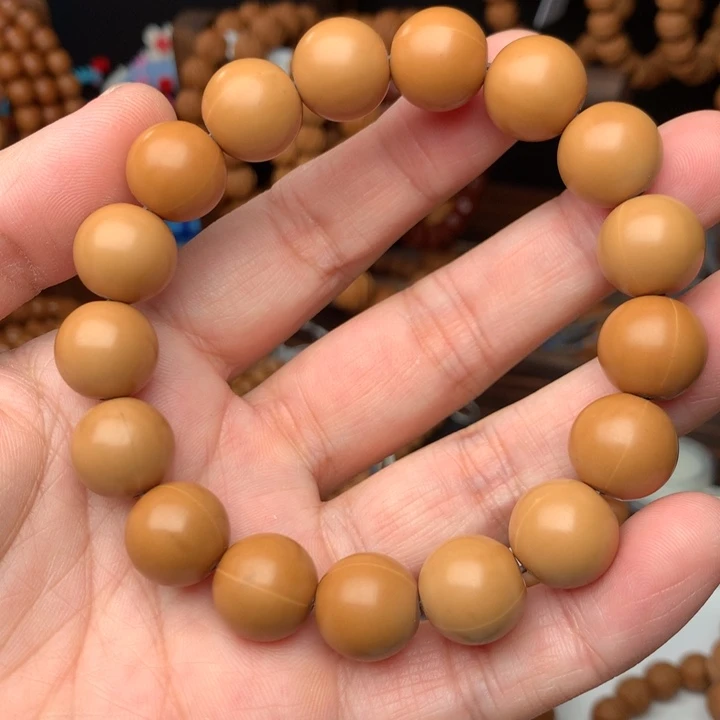 猴头核桃手串练手款光珠默认黑点