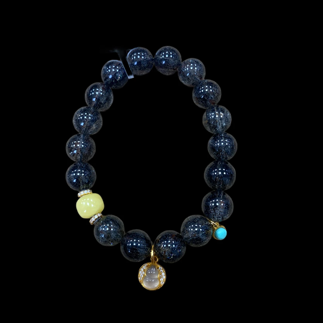 9451-超七水晶手串孤品