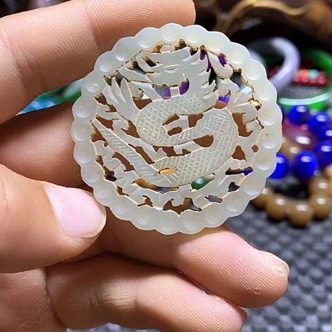 瓷片瓷器紫砂壶摆件