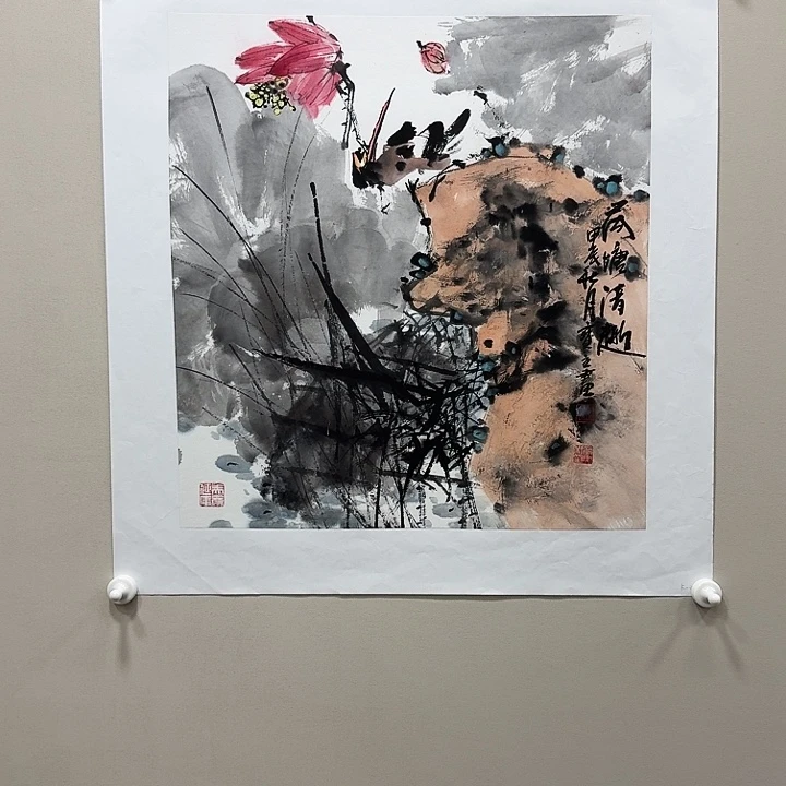 国画精品纯手绘2.25平尺