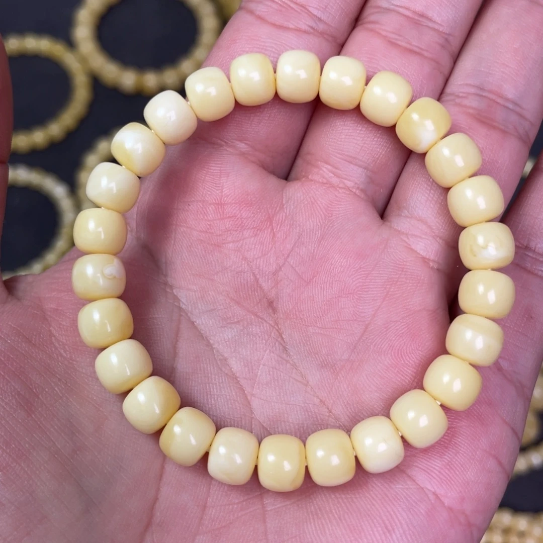 裸石蜜蜡未镶嵌蜜蜡手串8.5mm