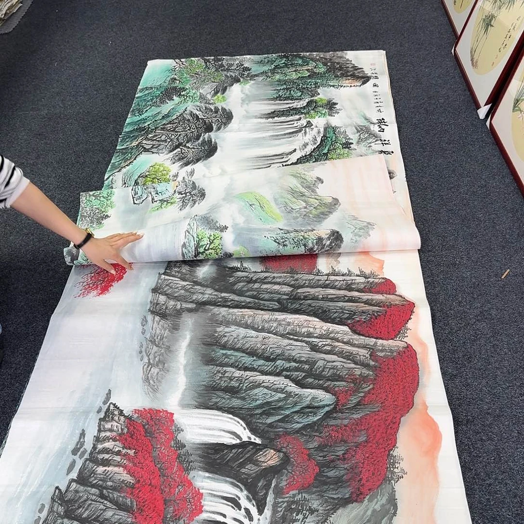 厦***兵纯手绘国画作品作品
