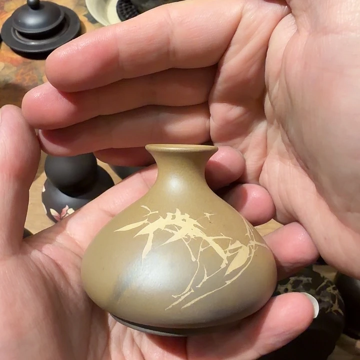 壶建水紫陶全手工