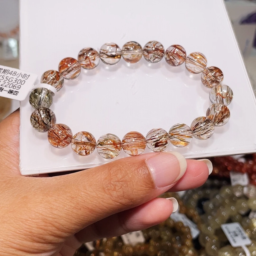 手串未镶嵌水晶已实名黑金超七9.8m