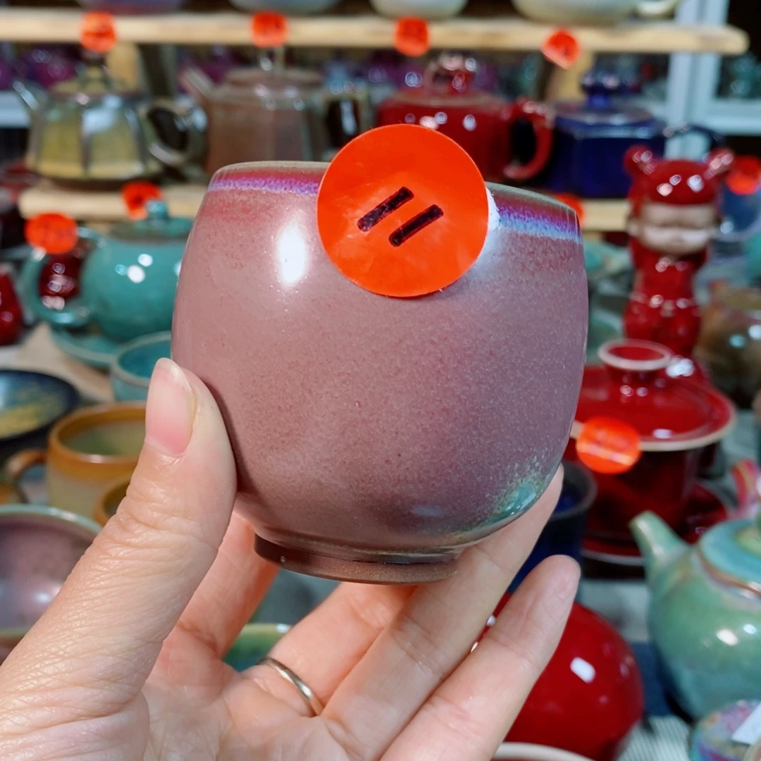 泼***湖摆件神后钧瓷手工……茶，