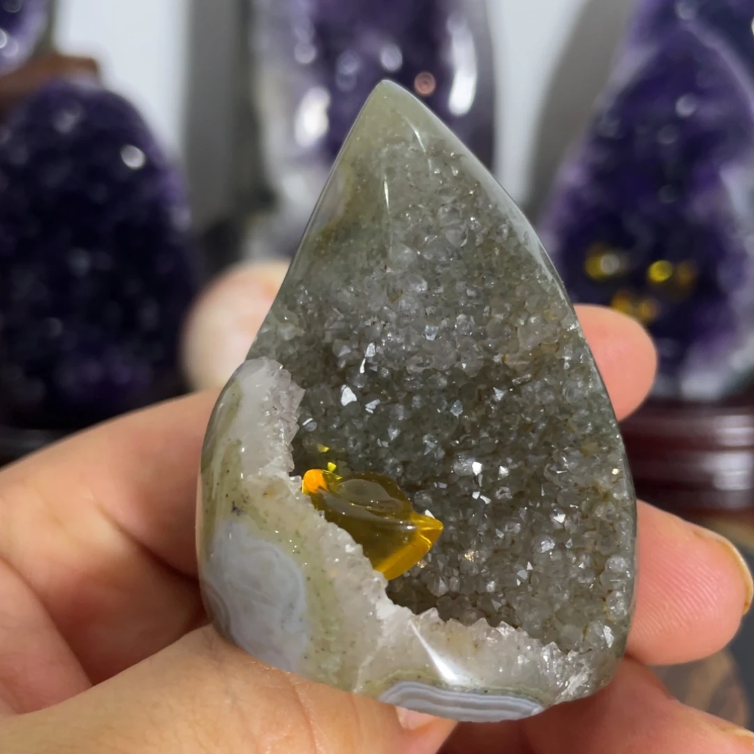 未镶嵌大型摆件（非配饰）紫晶