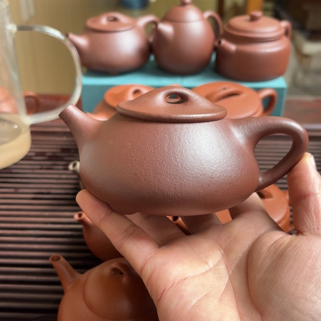 紫砂茶壶锁*半手工微瑕疵