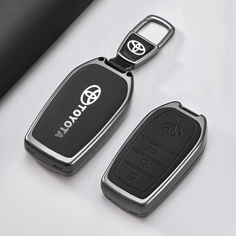 适用丰田钥匙套荣放rav4卡罗拉锋兰达凯美瑞威兰达高级感汽车壳扣