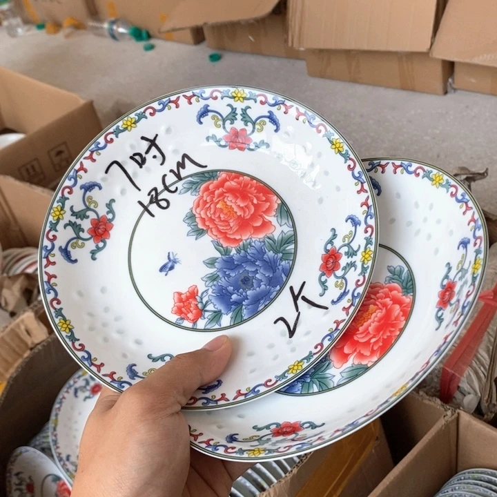 碗景德镇高温细白瓷餐具