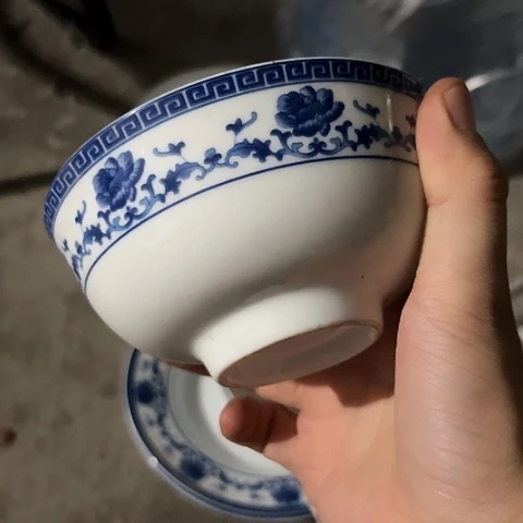 陶瓷4.5寸碗两个陶瓷