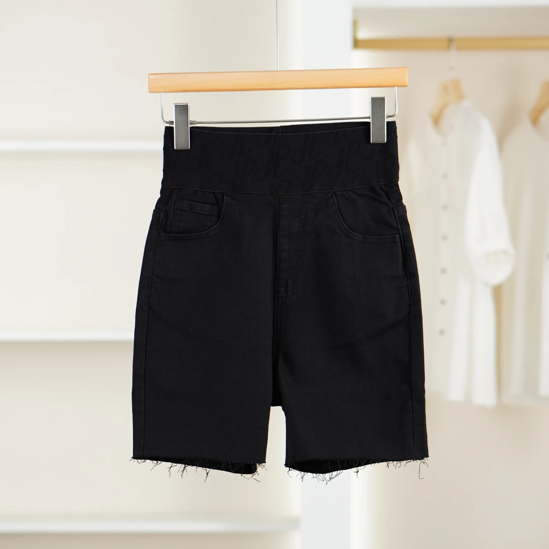 麦迪尚品【林Y】5092897 夏季简约休闲牛仔短裤品牌女装