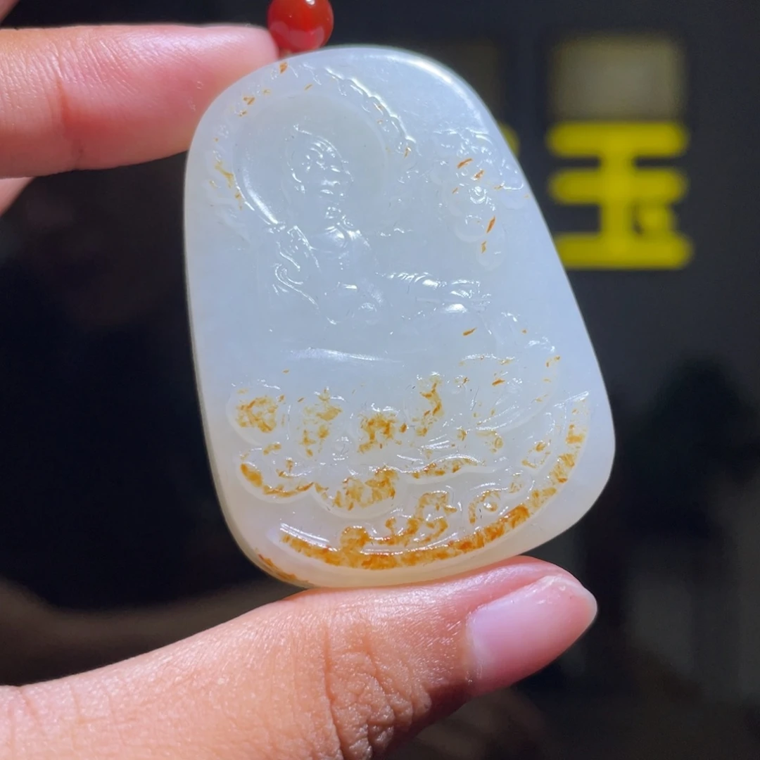 和田玉未镶嵌颈饰D2