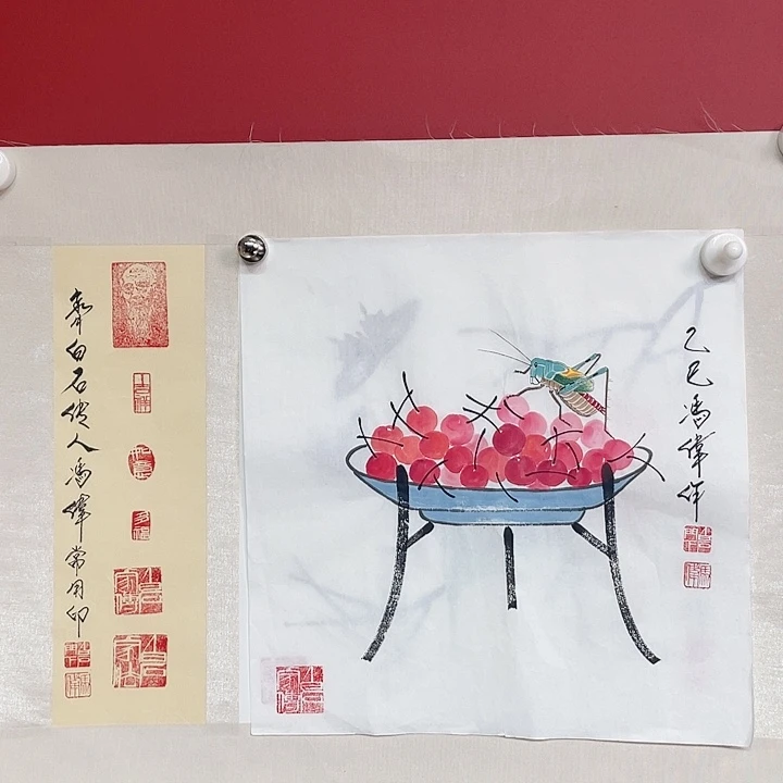 国画冯老师手绘作品