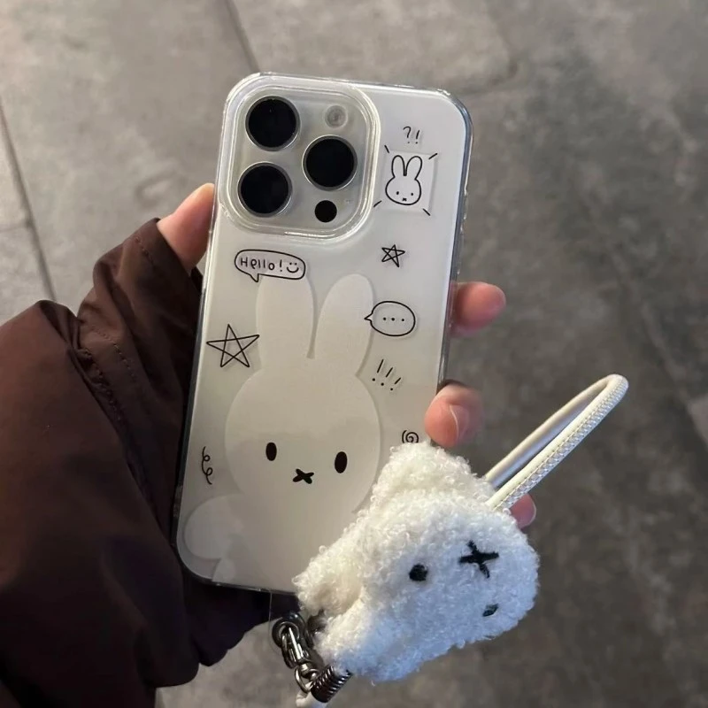 可爱米菲兔适用于OPPOa58x手机壳a53/a57/a72/a96防摔reno9/10/11