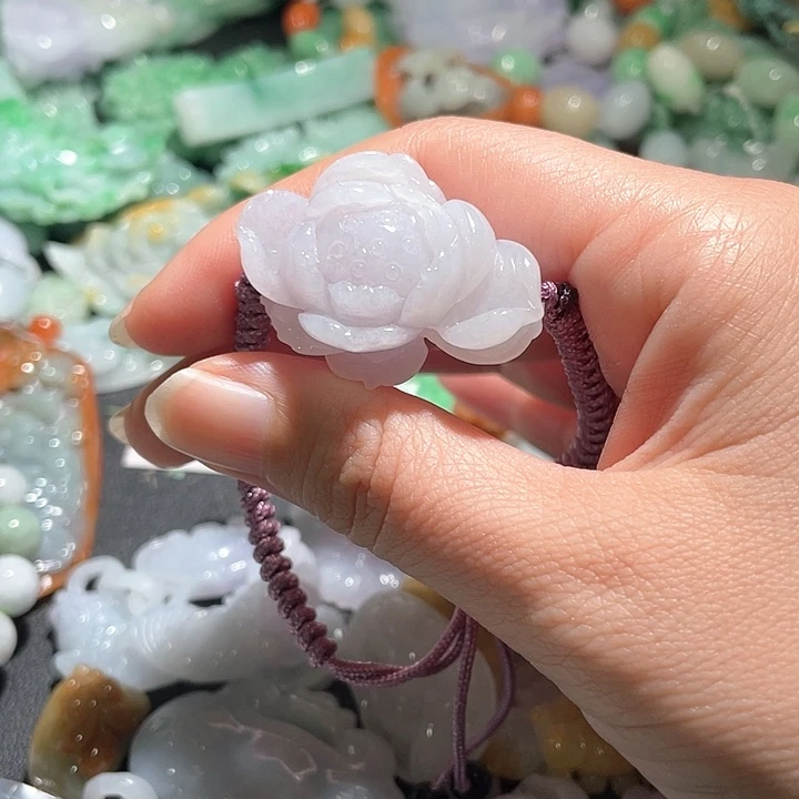 颈饰未镶嵌翡翠天