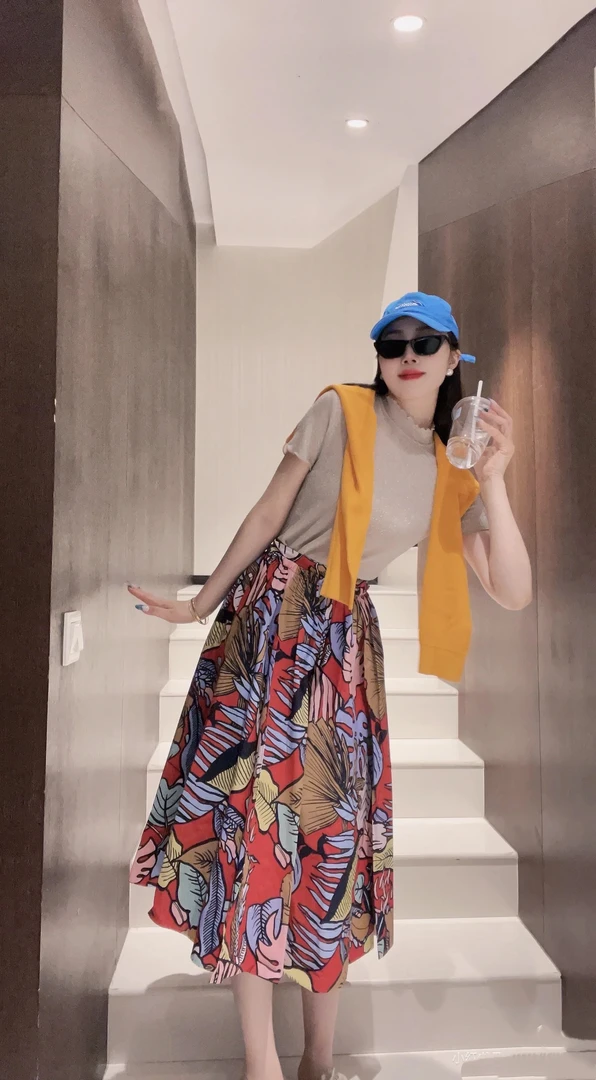 不支持退换 5200308 时尚百搭半身裙