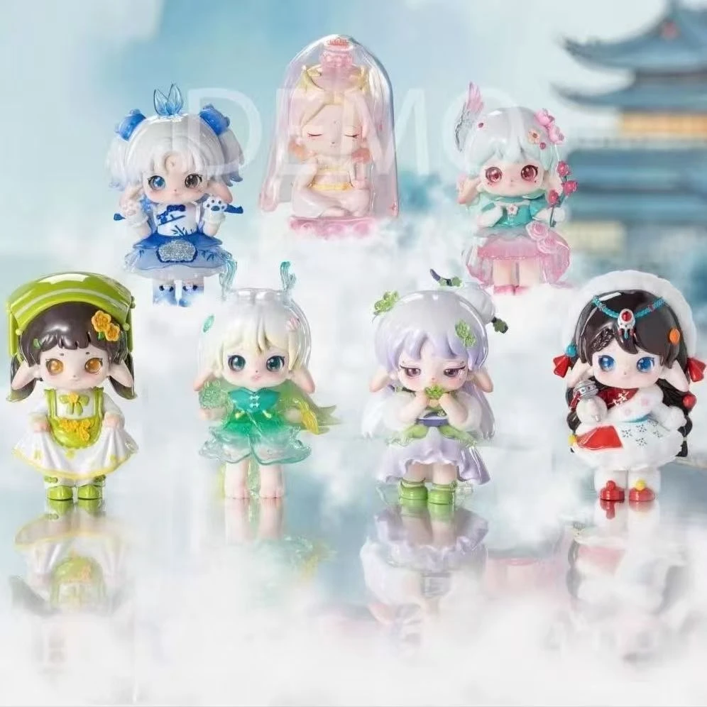 【拆盒】茶仙坊2代知茶序盲盒潮玩手办