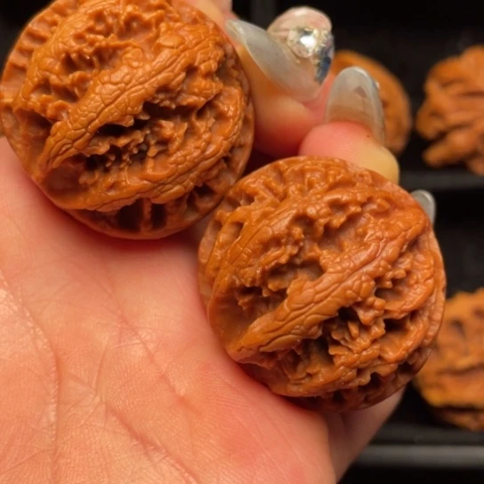 文玩核桃吊坠秦岭山脉核桃