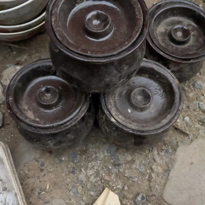 森***杨其他瓷红陶炖盅5个微瑕疵