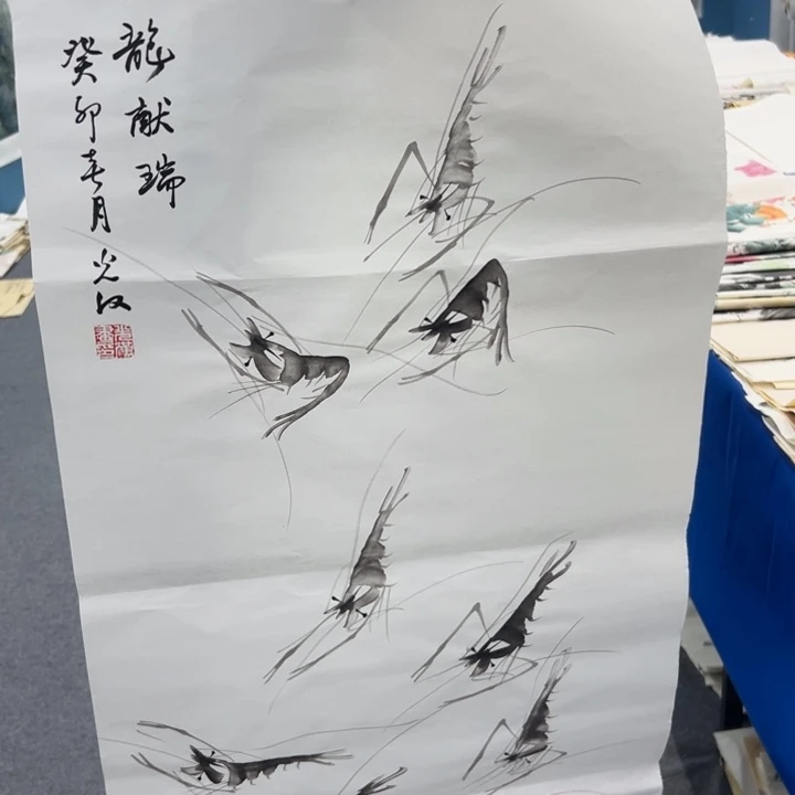 国画宣纸纯手绘字画