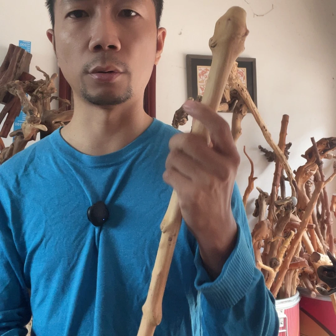 用***8贵州对节木把玩棍