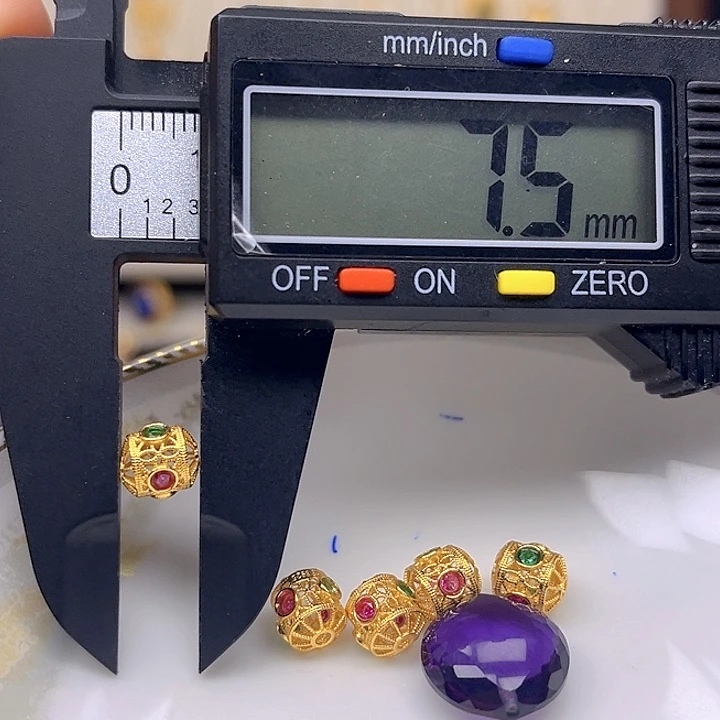 银S925镶嵌颈饰紫晶紫晶925镶嵌13