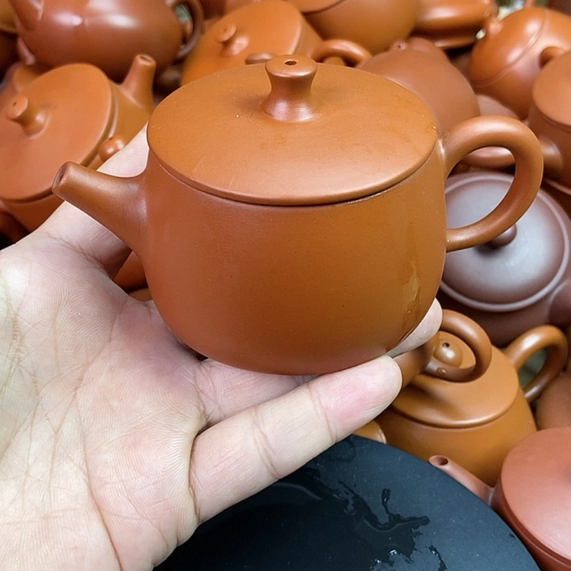 【闪购商品】茶壶朱泥130c v