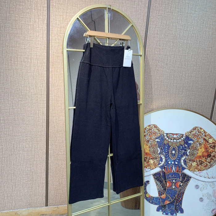HU111孕妇黑色加绒裤子4XL130-170