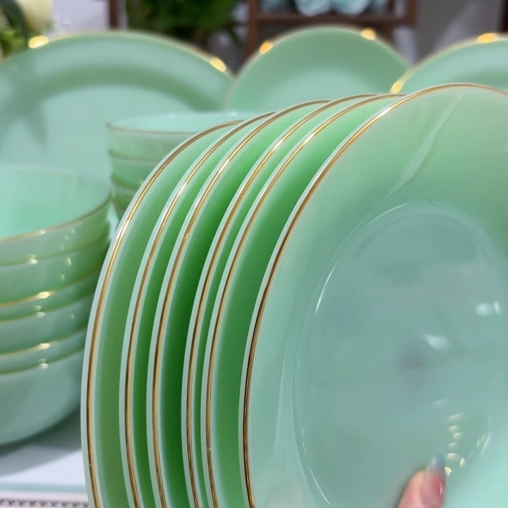 瓷景德镇陶瓷8寸6个