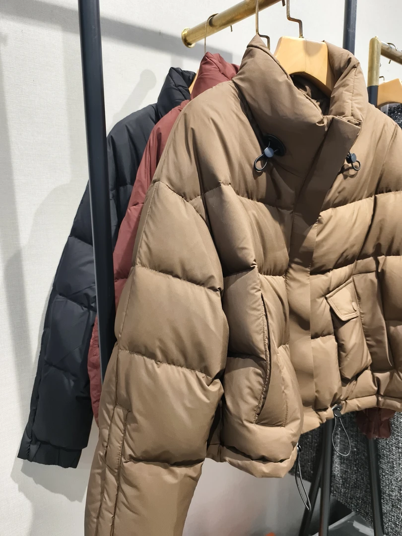 小个子短款羽绒服女韩版宽松加厚保暖时尚设计款外套